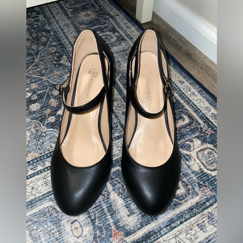 Chase and Chloe Mary-Jane Style Heels